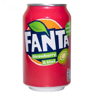 Fanta Strawberry und Kiwi Dose