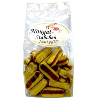 Edel - Nougat-Stäbchen Bonbons 150g Beutel