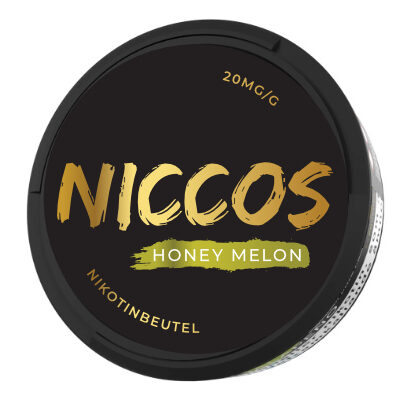 NICCOS Nicotine Pouches Honey Melon 14g