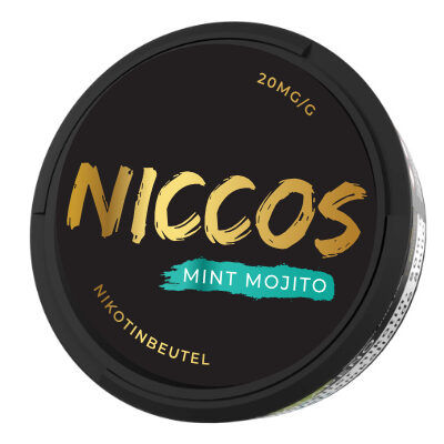 NICCOS Nicotine Pouches Mint Mojito 14g
