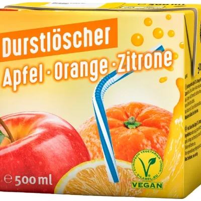 Durstlöscher Apfel-Orange-Zitrone 500ml