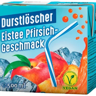 Durstlöscher Eistee Pfirsich 500ml