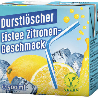Durstlöscher Eistee Zitrone 500ml