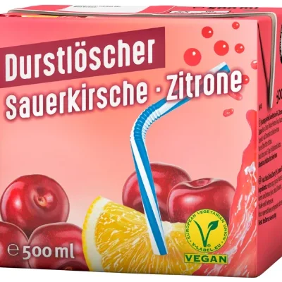 Durstlöscher Kirsch-Zitrone 500ml