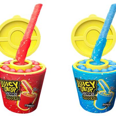 Juicy Drop Pop Gummy Dipperz 96g