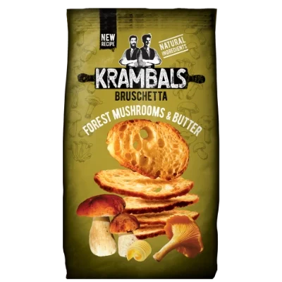KRAMBALS Bruschetta - Forest Mushrooms & Butter 70g