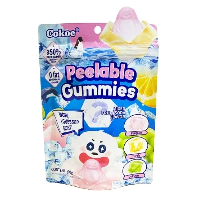 Cokoc Peelable Gummies Mixed Fruit 60g