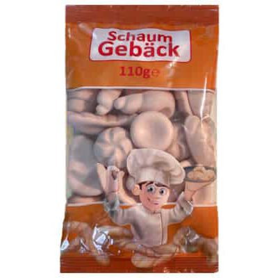 Schaum Gebäck 110g Beutel