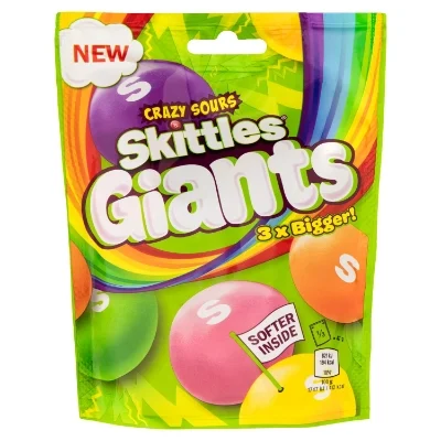 Skittles Sours Giants 132g