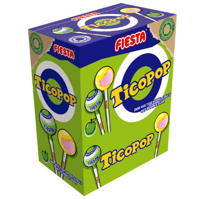 Tico Pop Apfel Lolly Dose 15g