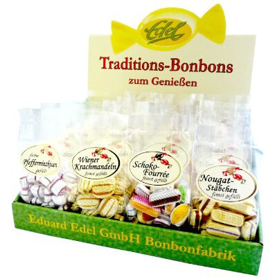 Edel Display - Seidenglanzbonbons 20x 150g