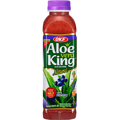 OKF Aloe Vera Drink Blueberry 500ml Pet (EWP AT)