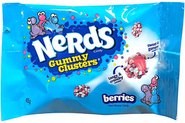 Nerds Gummy Clusters Berries 45g