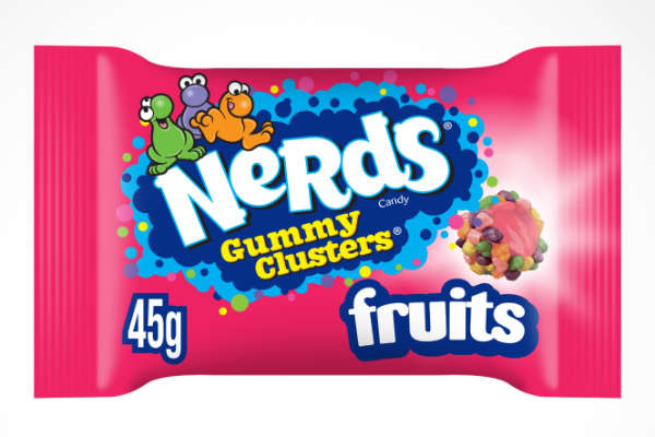 Nerds Gummy Clusters Fruits 45g